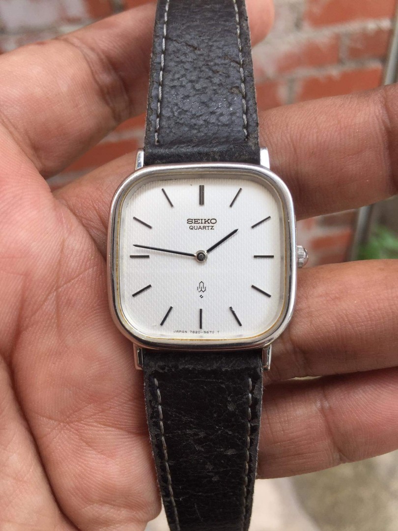 Vintage Seiko 7820-5490, Men's Fashion, Watches & Accessories, Watches on  Carousell