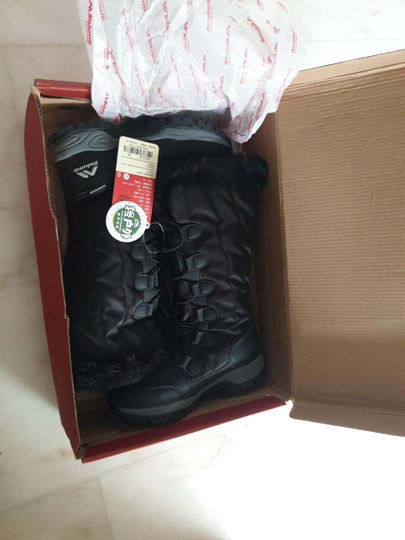 Furry waterproof discount winter boots