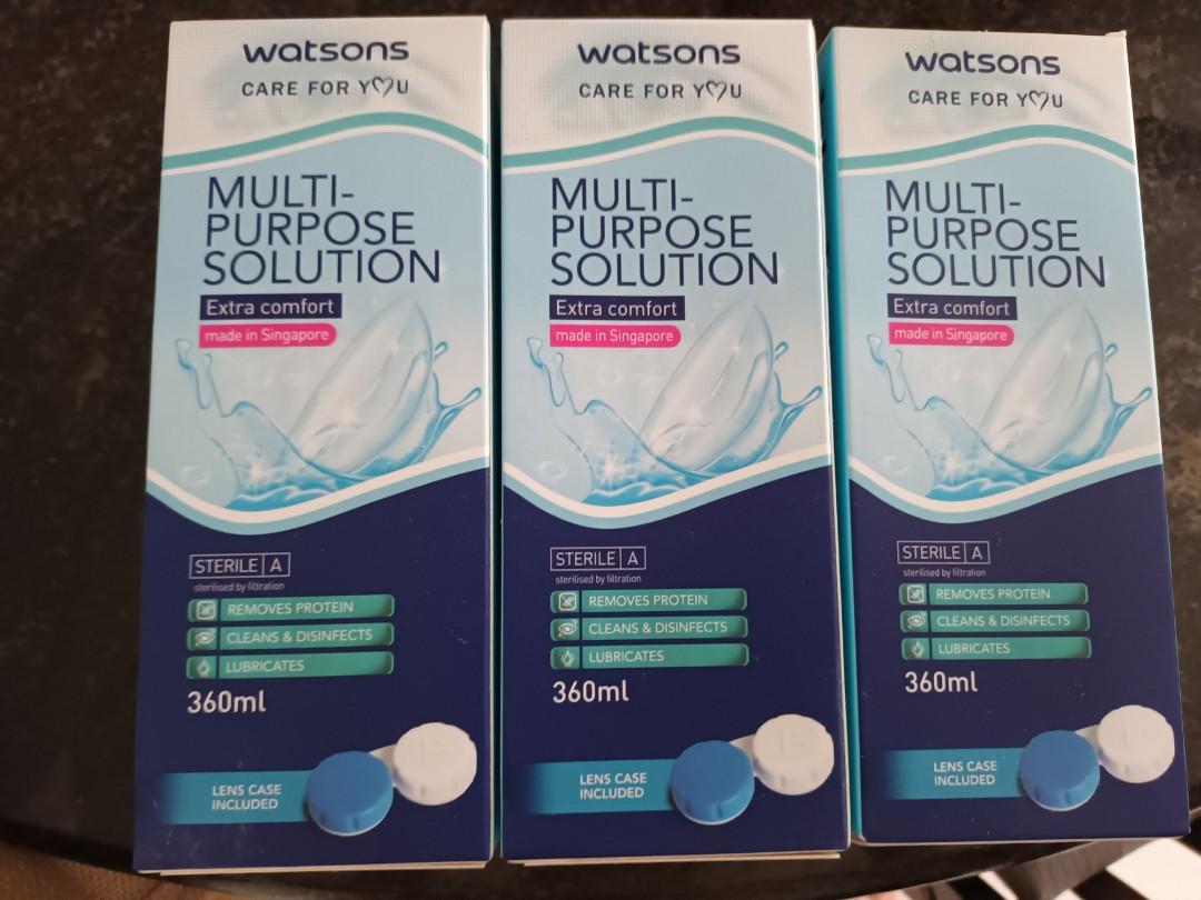 Watsons Contact Lens Solution, Beauty & Personal Care, Vision Care on
