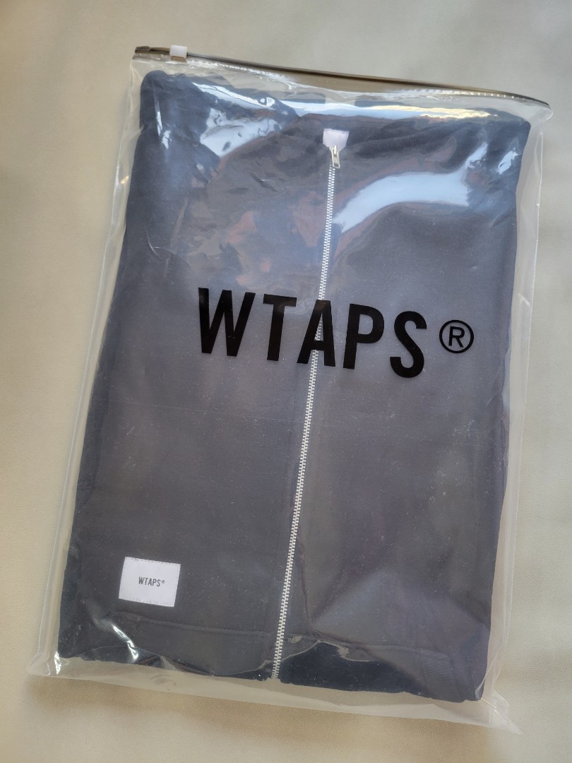 WTAPS X3.0 / ZIP HOODY / CTPL / BLACK / SIZE 04, 男裝, 上身及套裝