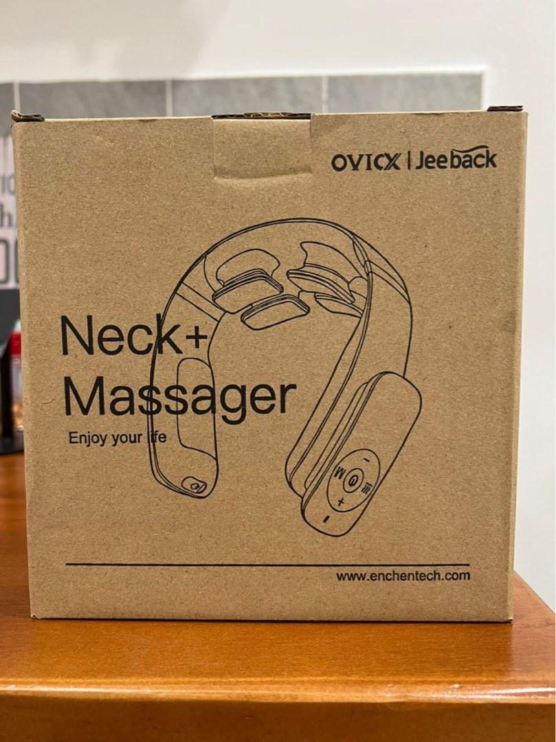 Jeeback G3 Electric Wireless Neck Massager TENS Pulse Relieve Neck Pain  From 4 Head Vibrator Heating Cervical Massage Health Care 