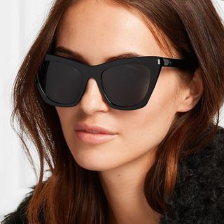 Yves Saint Laurent - SL M95/F Sunglasses - Black - Sunglasses - Saint  Laurent Eyewear - Avvenice
