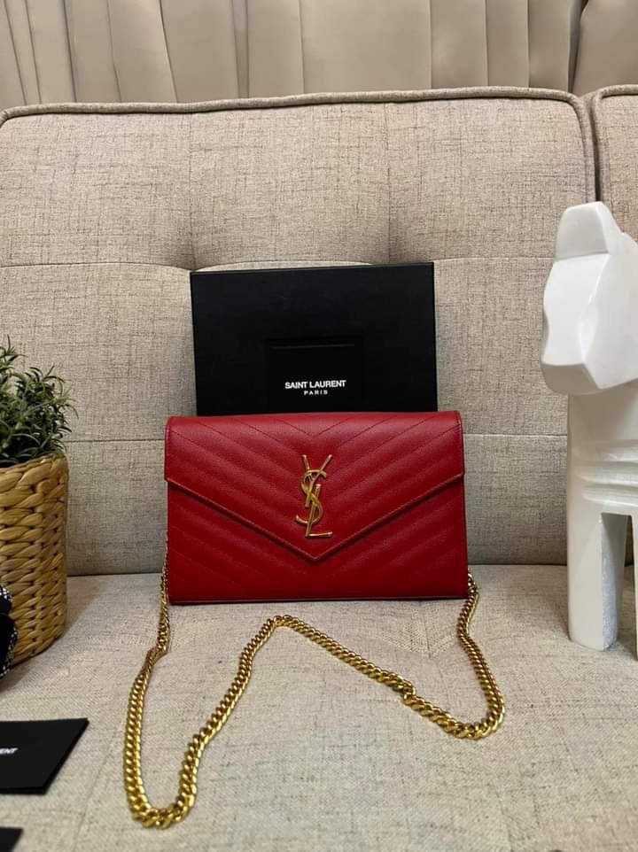 Saint laurent disinterested wallet on chain large
