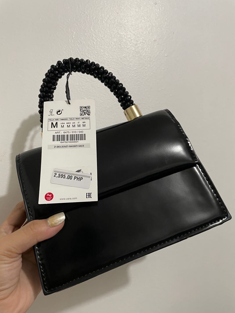 Zara black bag, Women's Fashion, Bags & Wallets, Crossbody Bags on