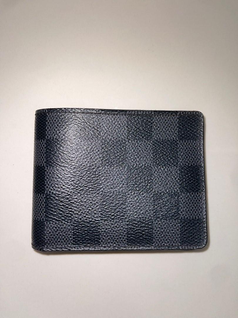 Louis Vuitton DAMIER GRAPHITE 2022 SS Slender wallet (N63261)