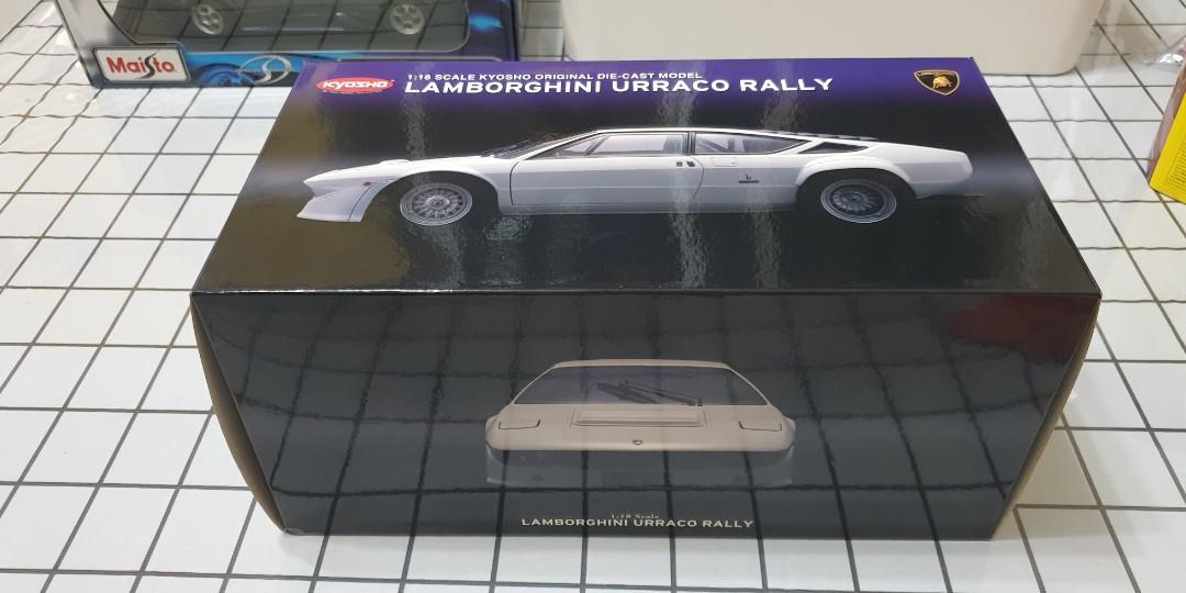 1/18 Kyosho Lamborghini Urraco Rally 1st Edition, Hobbies & Toys, Toys &  Games on Carousell
