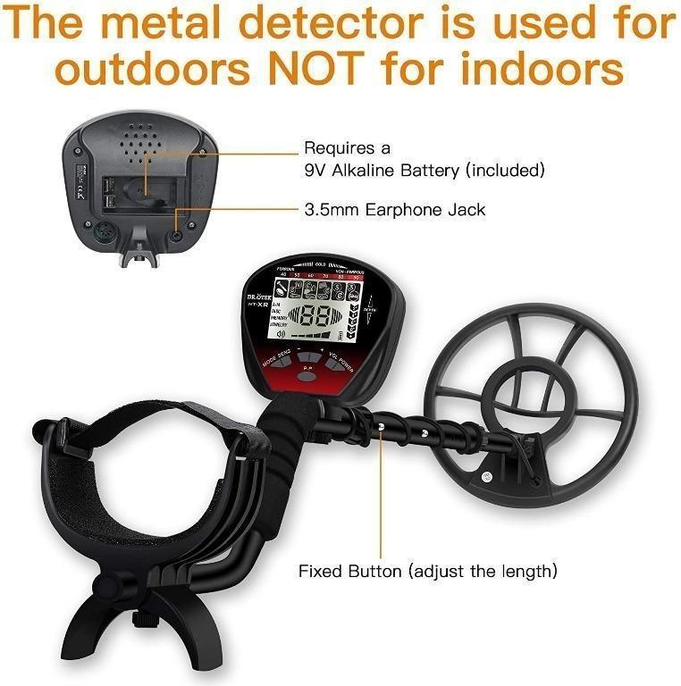 [1256] DR.OTEK MTXR Lightweight Metal Detector, Sports Equipment