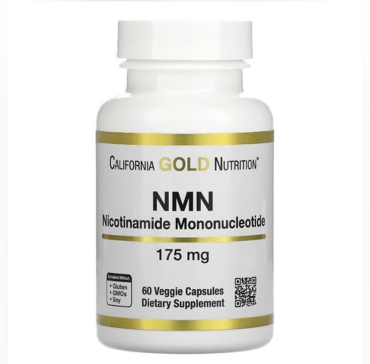 現貨1樽NMN 175mg California Gold Nutrition, NMN 175毫克，60粒素食