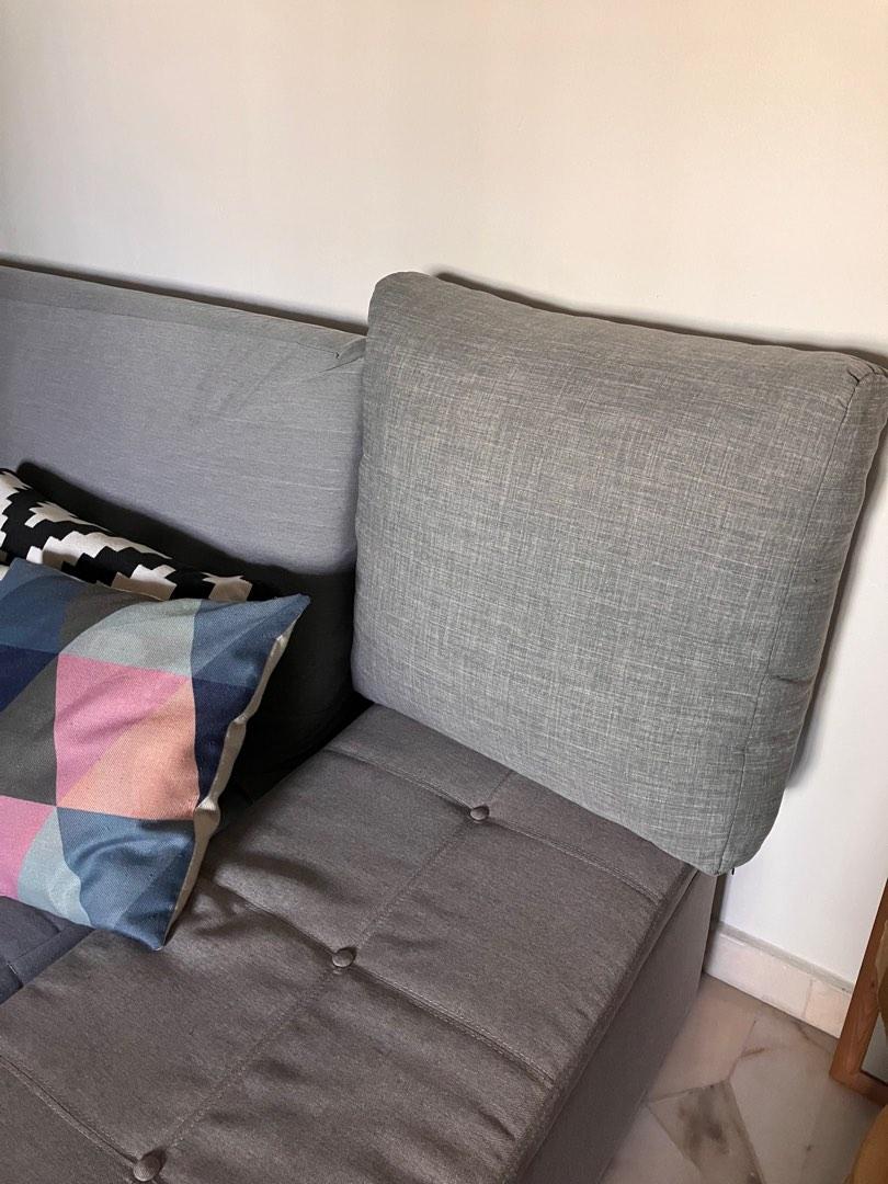Big top grey cushion