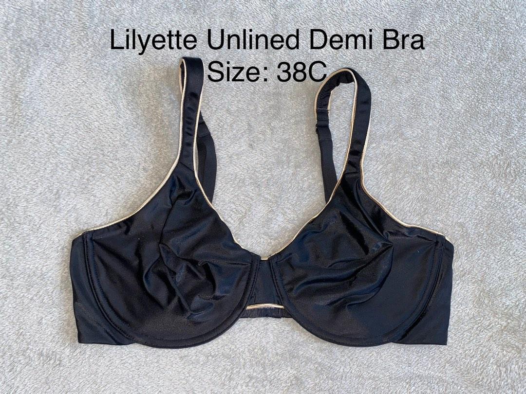 38C/40B Lilyette by Bali Unlined Full Coverage Bra, Women's Fashion,  Undergarments & Loungewear on Carousell