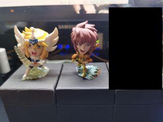 ＜中古絕版＞聖鬥士星矢 盒蛋 冰河 童虎 大頭 Q版 Mini big head figure