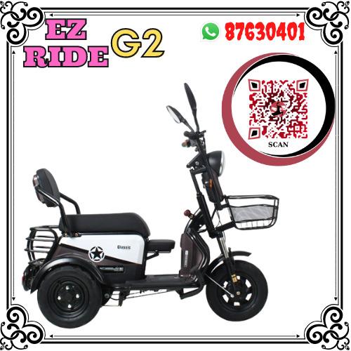 EZ Ride G2 PMA New Compact Design 3 Seater Safety Features 3