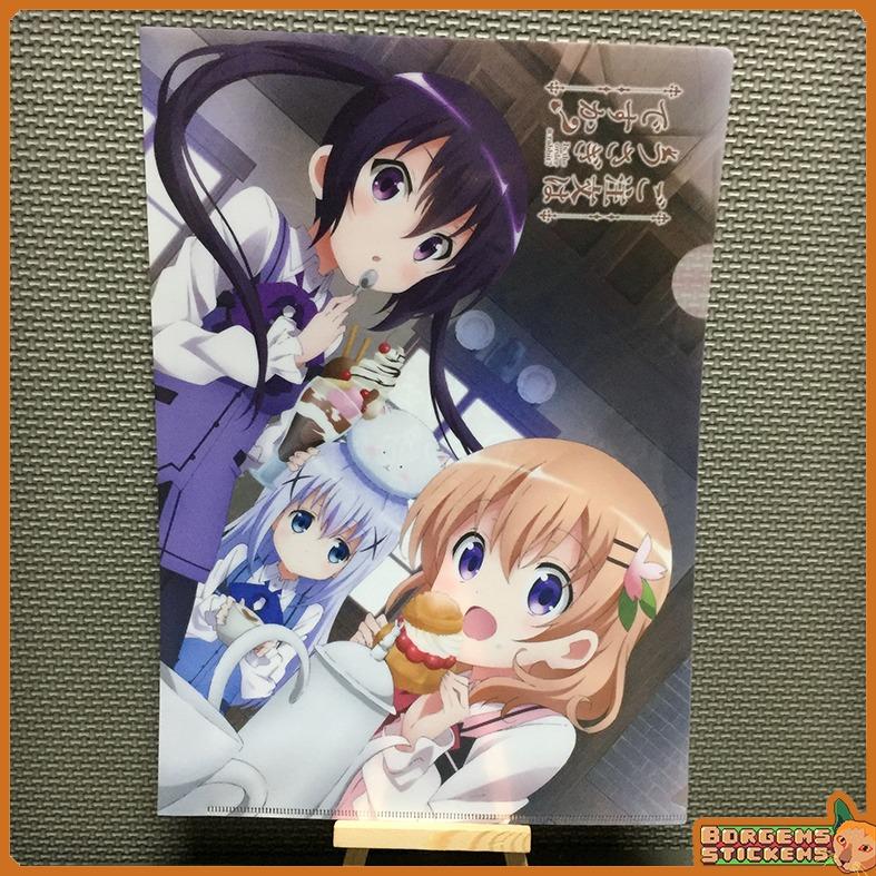 A4 Clear File - Gochiusa / Is the Order a Rabbit? Rize Chino Cocoa ...