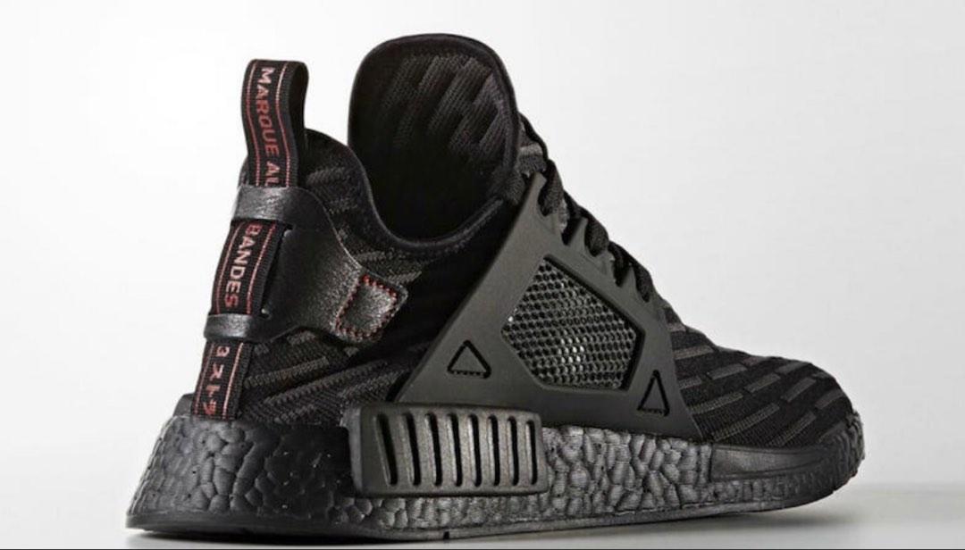 Adidas xr1 hotsell triple black