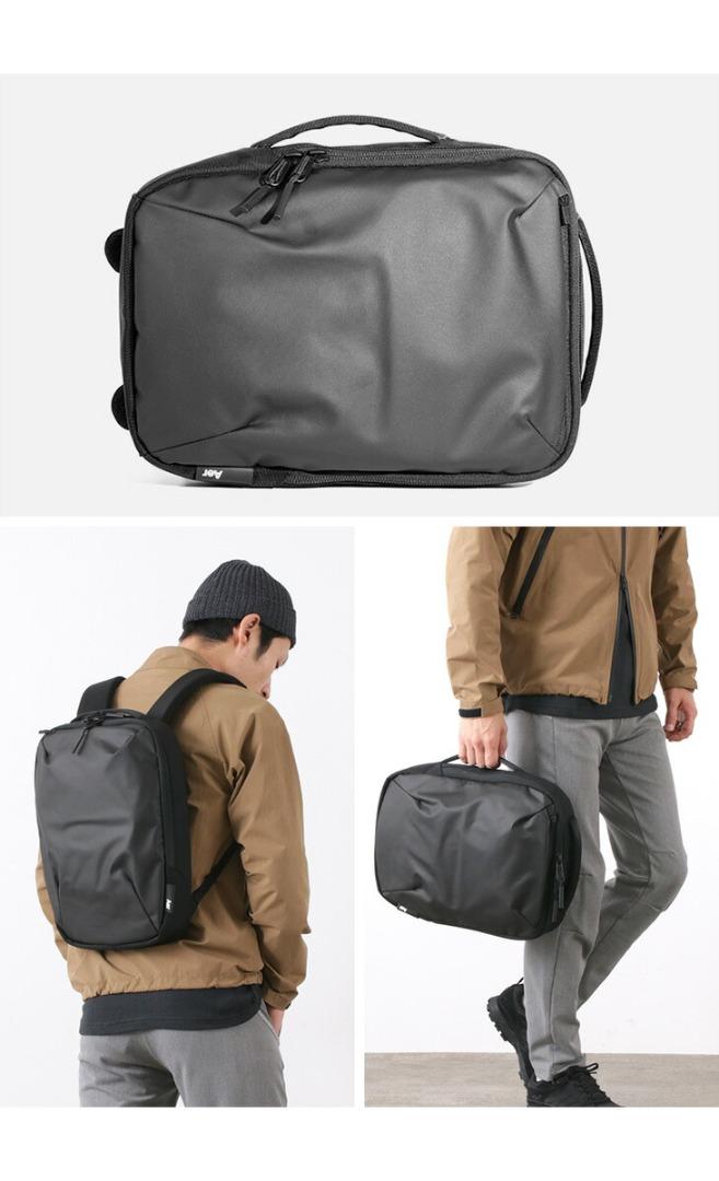 Aer - Work Collection Slim Pack 8.5L - Black, 男裝, 袋, 背包