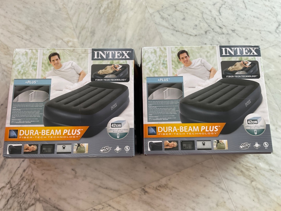 Air Bed Single , Furniture & Home Living, Furniture, Bed Frames