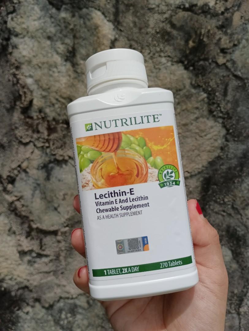 AMWAY NUTRILITE LECITHIN E (270tab), Health & Nutrition, Health