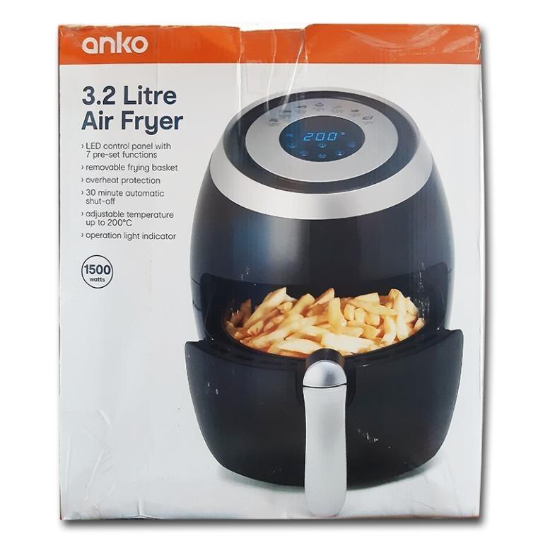 ANKO 3.2 LITRE AIR FRYER, TV & Home Appliances, Kitchen Appliances