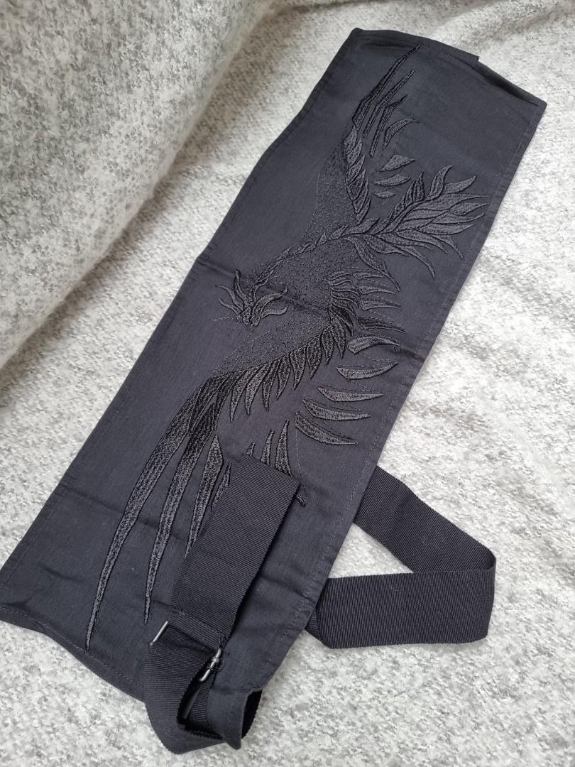 ANN DEMEULEMEESTER Embroidered Obi Belt (Category: Belts) located in Quezon City. Submitted by lolaandrogynous (Listing ID 1188648824, Image 1). Description: ANN DEMEULEMEESTER Embroidered Obi Belt One Size Fits All Comes with tags 10/10 (In NEW condition).