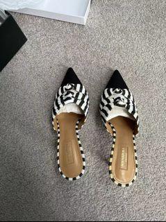 aquazzura mondaine mules 7.5cm size38.5
