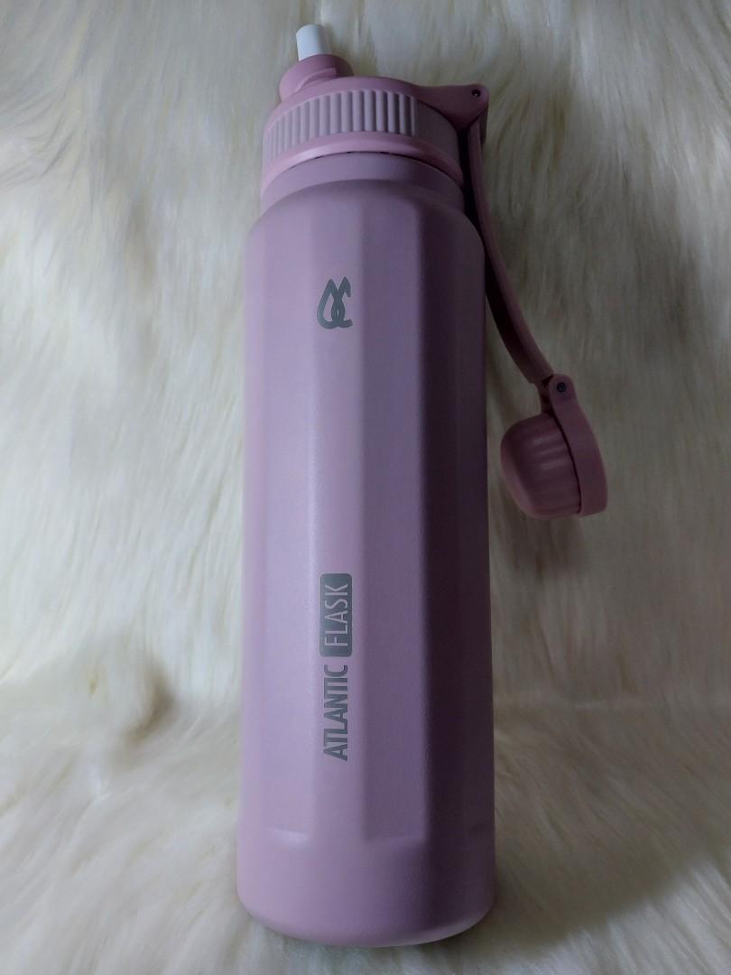 ATLANTIC FLASK ORIGINAL Stainless Steel Water BottleTumbler with Straw