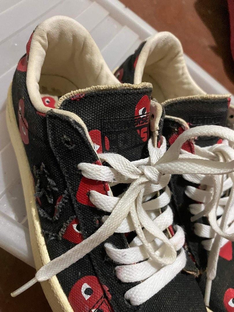 Original Comme Des Garcons x Converse Size 5.5 fits 36 37 Women s Fashion Footwear Sneakers on Carousell