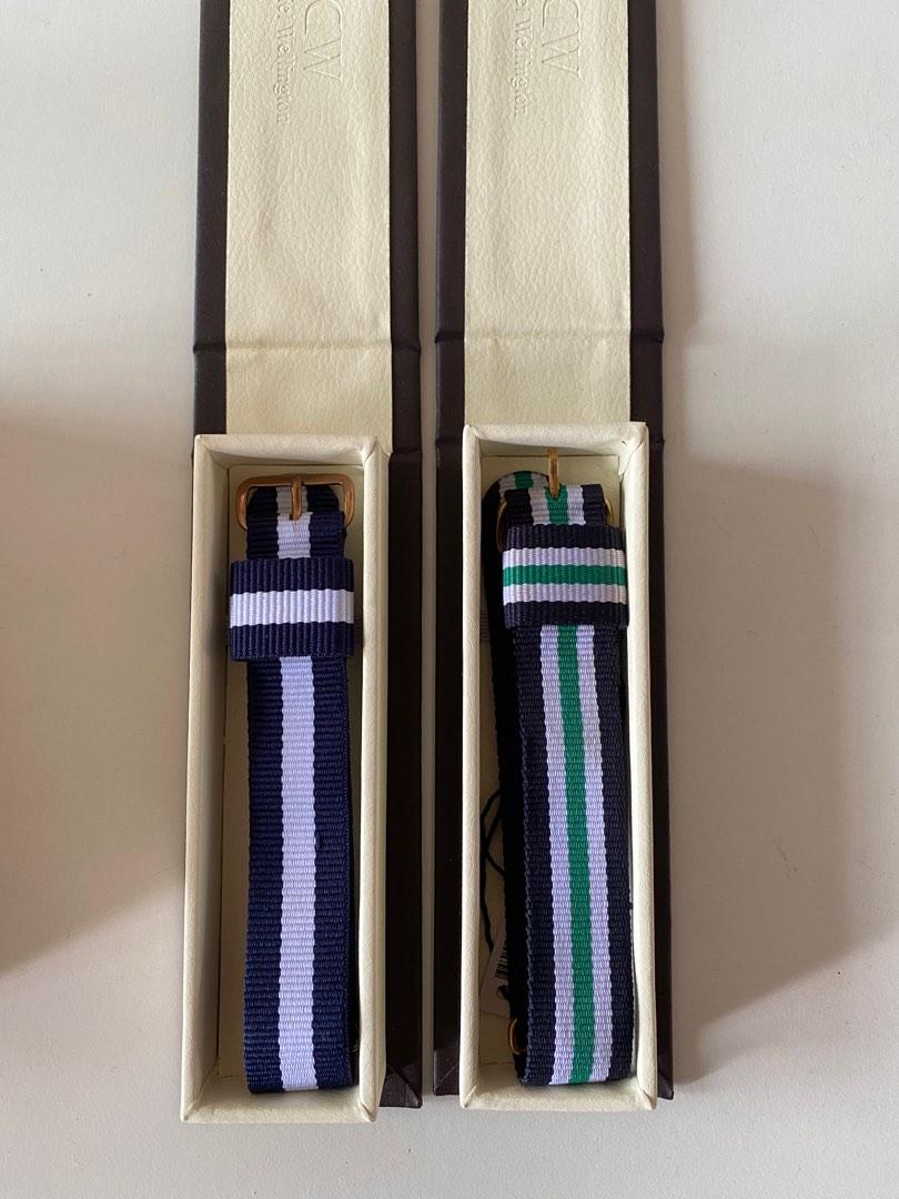 Daniel wellington blue and cheap white strap