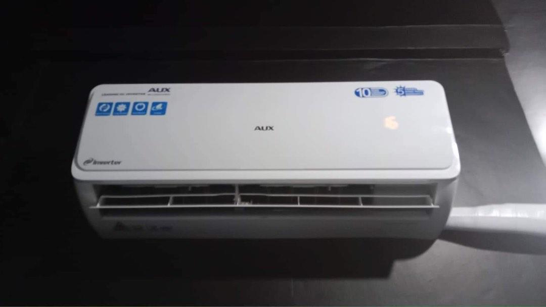 AUX SPLIT TYPE AIRCON INVERTER FREE INSTALLLATION (Category: Air Conditioning and Heating) located in Quezon City. Submitted by chriscordovez (Listing ID 1188655462, Image 2). Description: AUX F Series BIG SALE! Split type Aircon Inverter Free Installion 💥Split Type AIRCON💥 Capacity available ✔︎1.0𝙷𝙿 ➡️➡️ ✔︎1.5𝙷𝙿 ➡️➡️ ✔︎2.0𝙷𝙿 ➡️➡️ ✔︎2.5𝙷𝙿 ➡️➡️ 💯𝙱𝚛𝚊𝚗𝚍 𝚗𝚎𝚠 & 𝚏𝚊𝚌𝚝𝚘𝚛𝚢 𝚜𝚎𝚊𝚕𝚎𝚍 Free 10ft installation 💕1𝙻𝚎𝚗𝚐𝚑 𝚍𝚛𝚊�