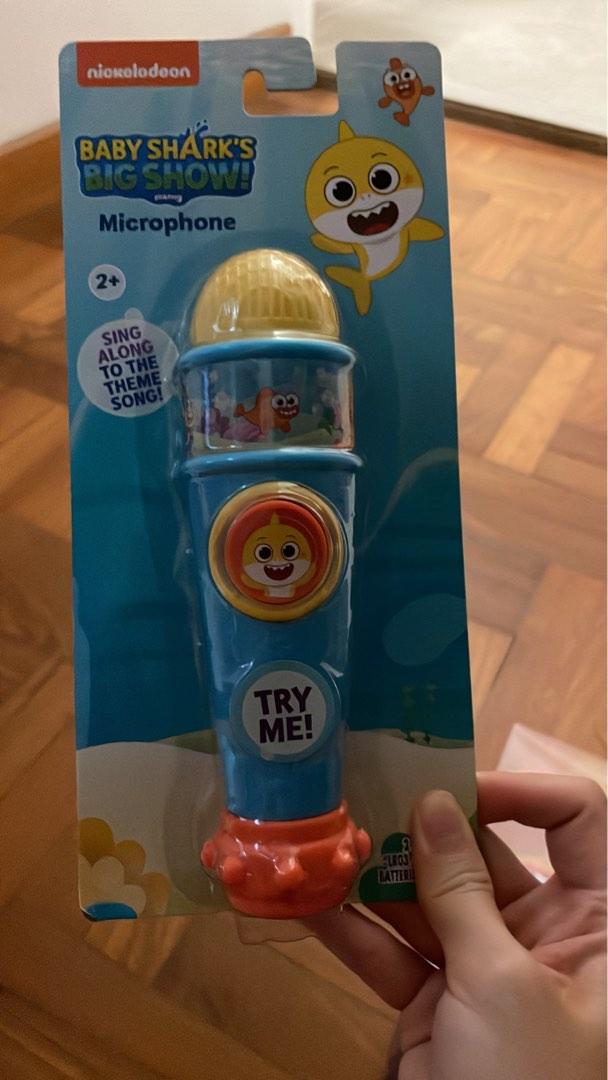 Baby Shark Microphone, Hobbies & Toys, Toys & Games on Carousell