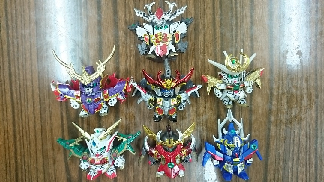 Bandai SD gundam BB 戰士武神輝羅綱編雷龍頑駄無碎牙頑駄無百烈