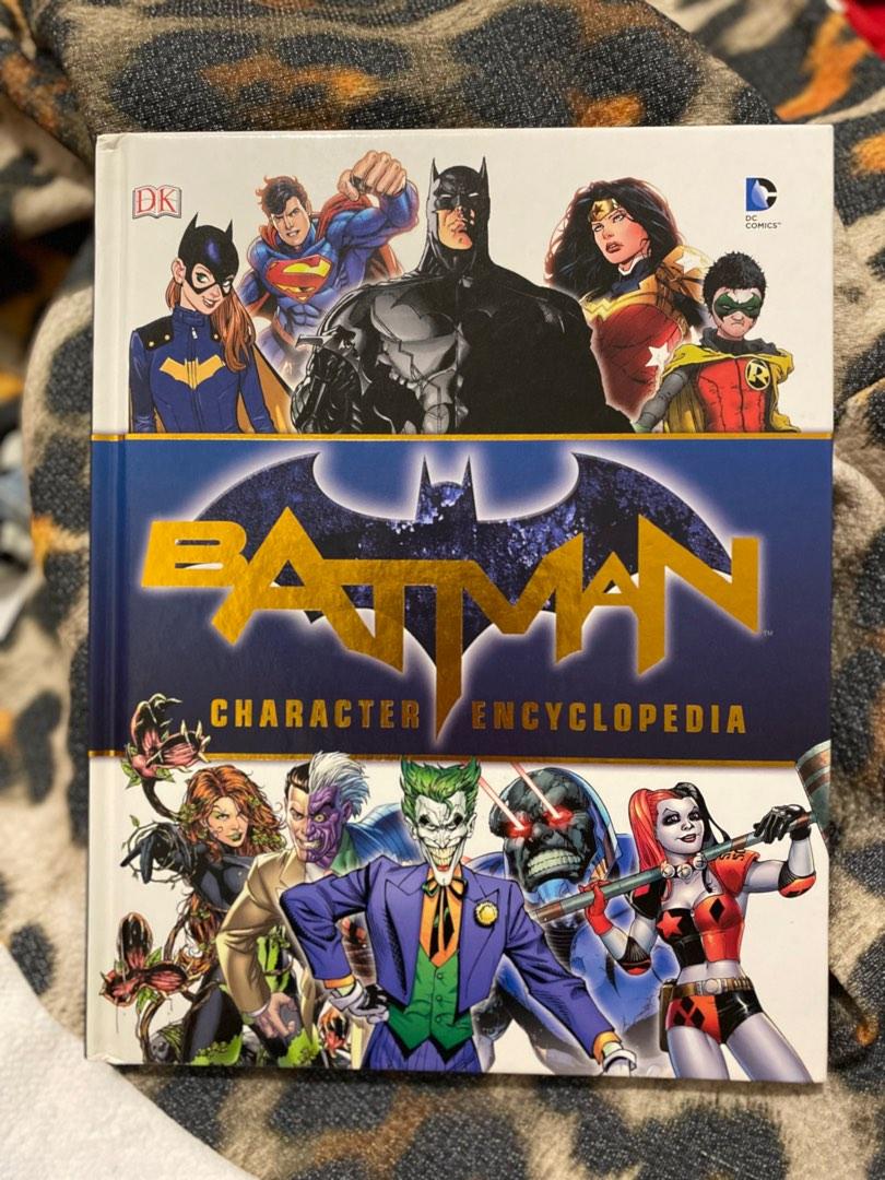 BATMAN Character Encyclopedia, Hobbies & Toys, Books & Magazines, Comics &  Manga on Carousell