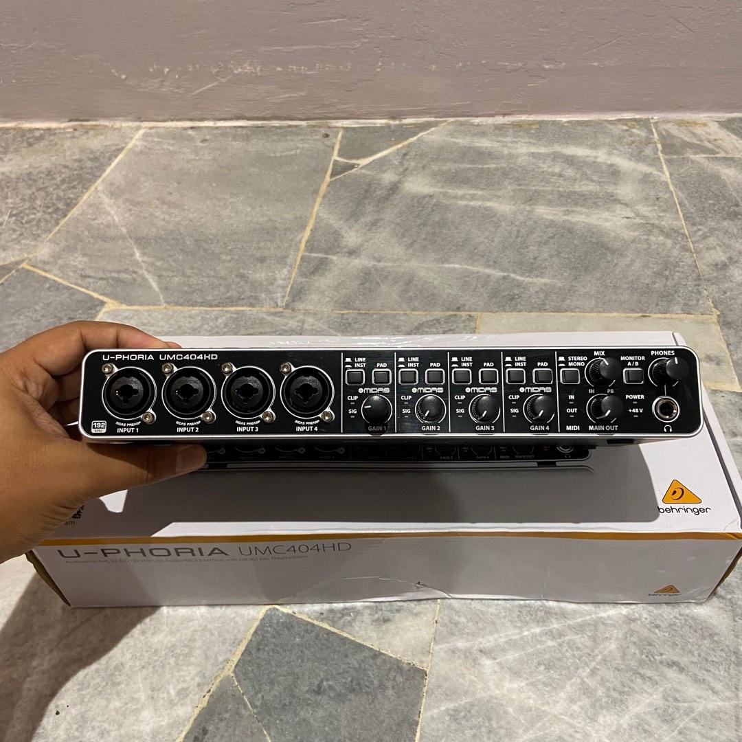 Behringer UPhoria UMC404HD 4In / 4Out USB 2.0 Audio Interface