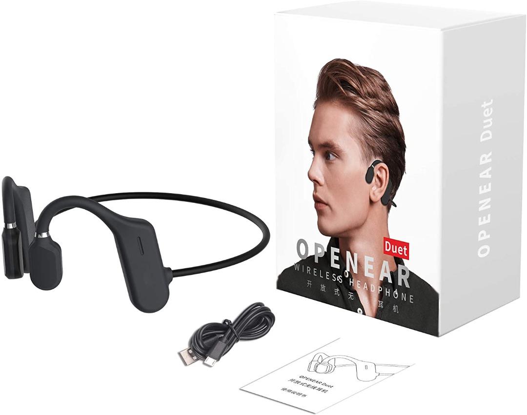 Black OpenEar Duet Headphones for Athletes Drivers or Cyclists Audio Headphones Headsets on Carousell