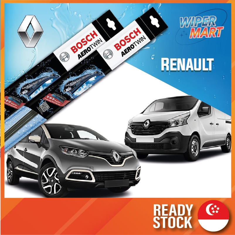 Bosch Aerotwin Car Wiper Set Renault Models Clio Fluence Scenic