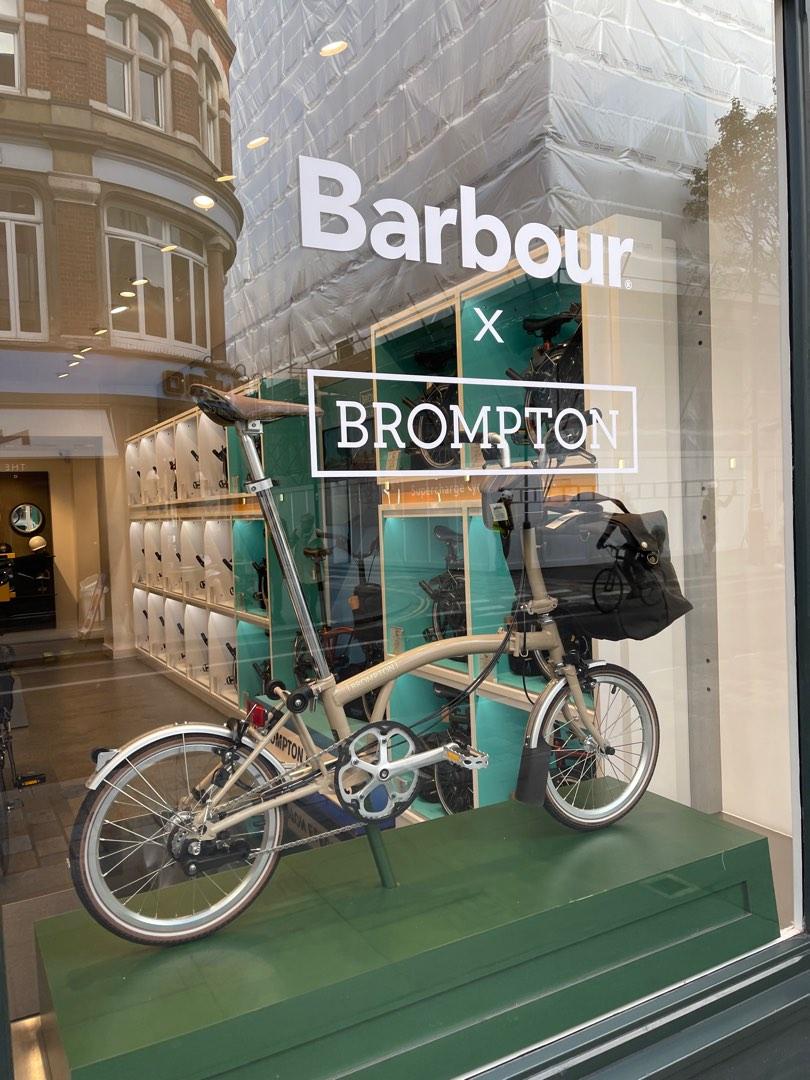 Barbour × Brompton Wax City Bag バブアー コラボ - アクセサリー
