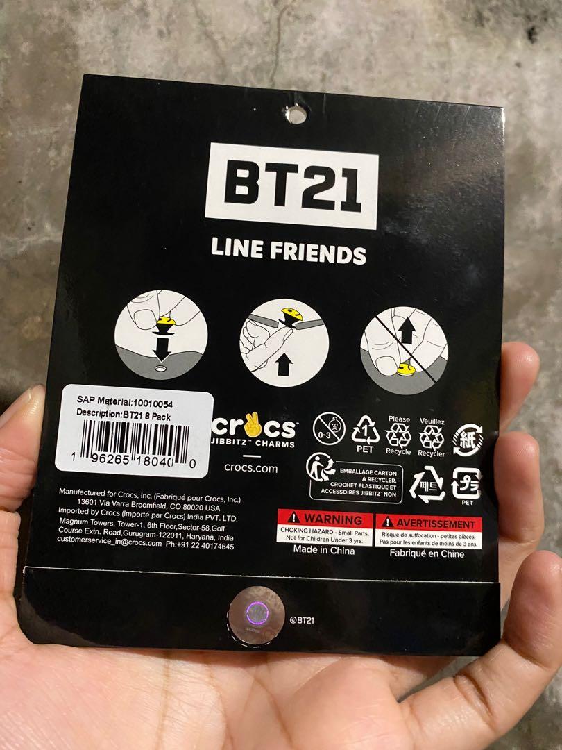 Bt21 jibbitz sales