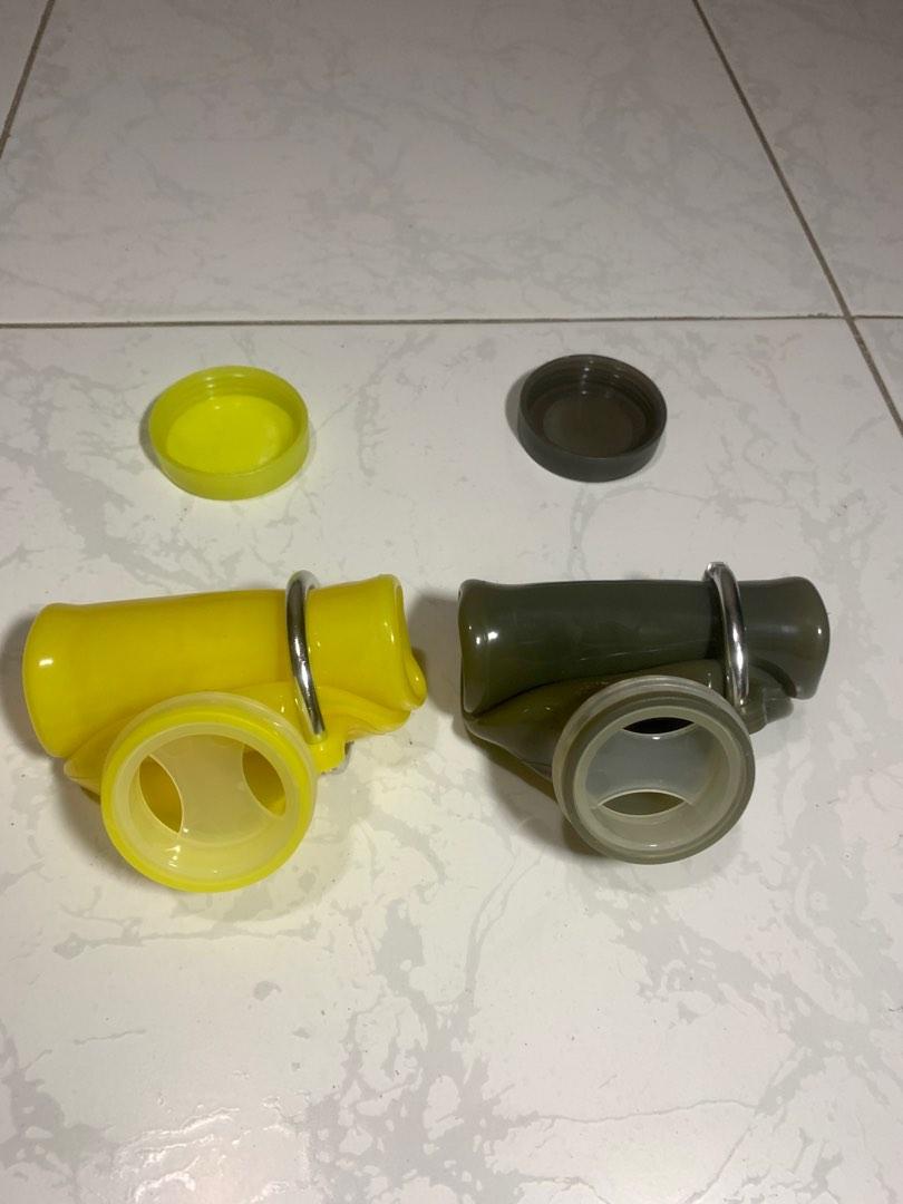 Bubi Gray Collapsible Water Bottle, 22 oz, (Category: Water Bottles & Tumblers) located in Paranaque City. Submitted by vcorendain (Listing ID 1188707953, Image 3). Description: - Silicon, rollable/collapsible water bottle - 1 gray, 1 yellow - Price: P650 each (SRP: P1,350) - Payment: BPI/Gcash only - Pickup/Shipping: c/o buyer - RFS: decluttering.