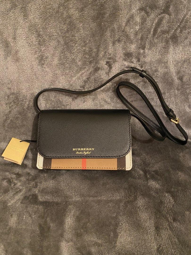Burberry hampshire leather crossbody new arrivals