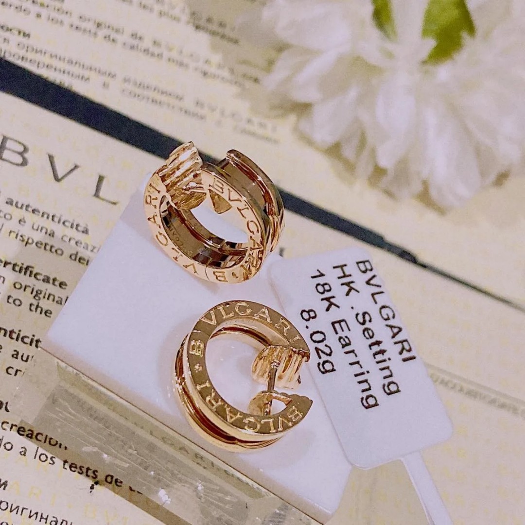 Fake bvlgari earrings sales