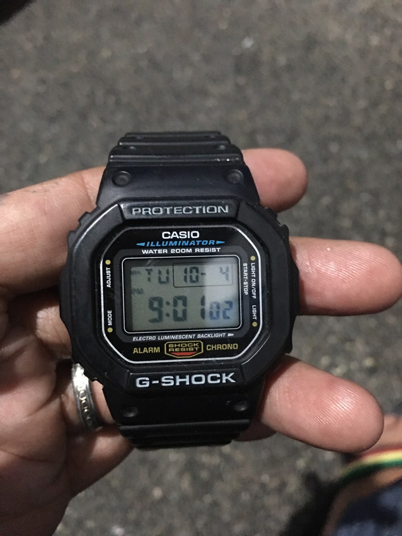 G shock on sale protection illuminator