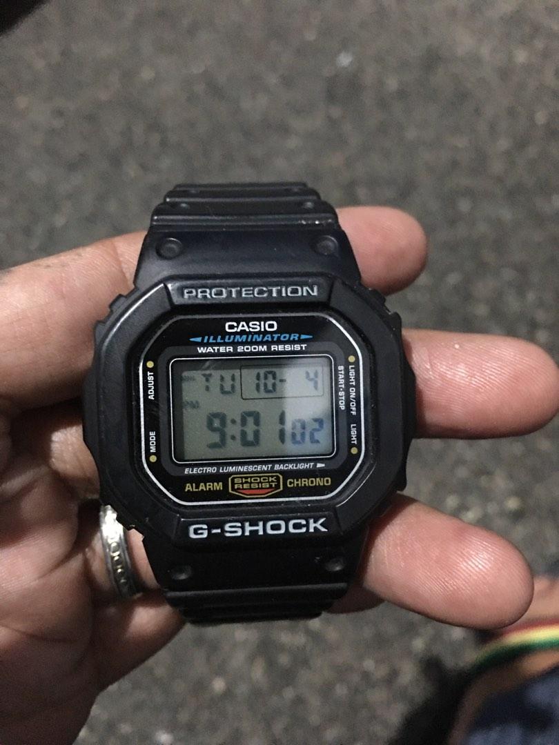 G shock best sale illuminator watch