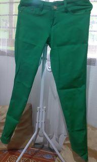 Celana pantas green hijau bangkok