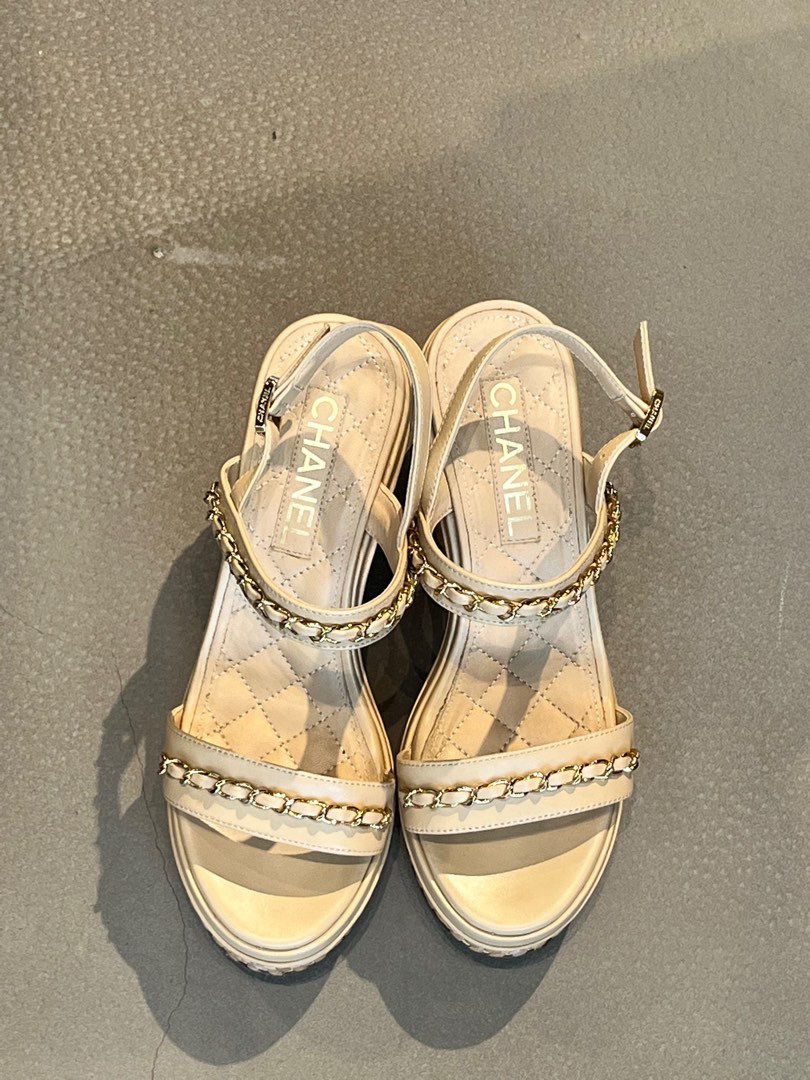 CHANEL Brown Sandals for Women for sale