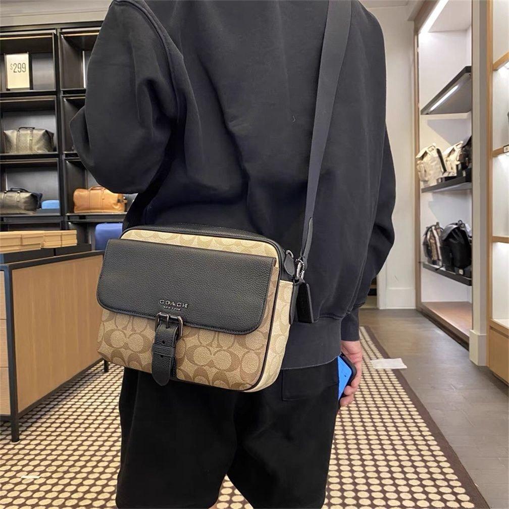 Coach C6080 C5399 C5401 Hudson Crossbody In Blocked Signature