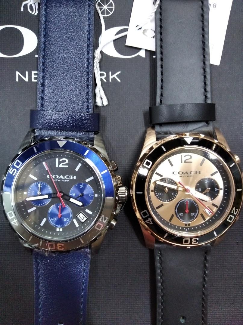 Coach new york watch men's online