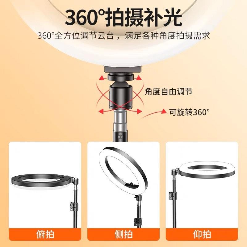 Collapsible LED Ring Light Tripod Kit (50165cm), Photography