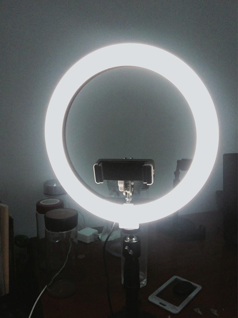 Collapsible LED Ring Light Tripod Kit (50165cm), Photography