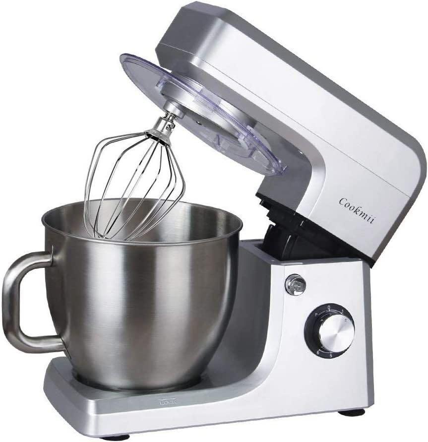 Cookmii Food Stand Mixer, 7.0L Stainless Steel Mixing Bowl,6 Speed