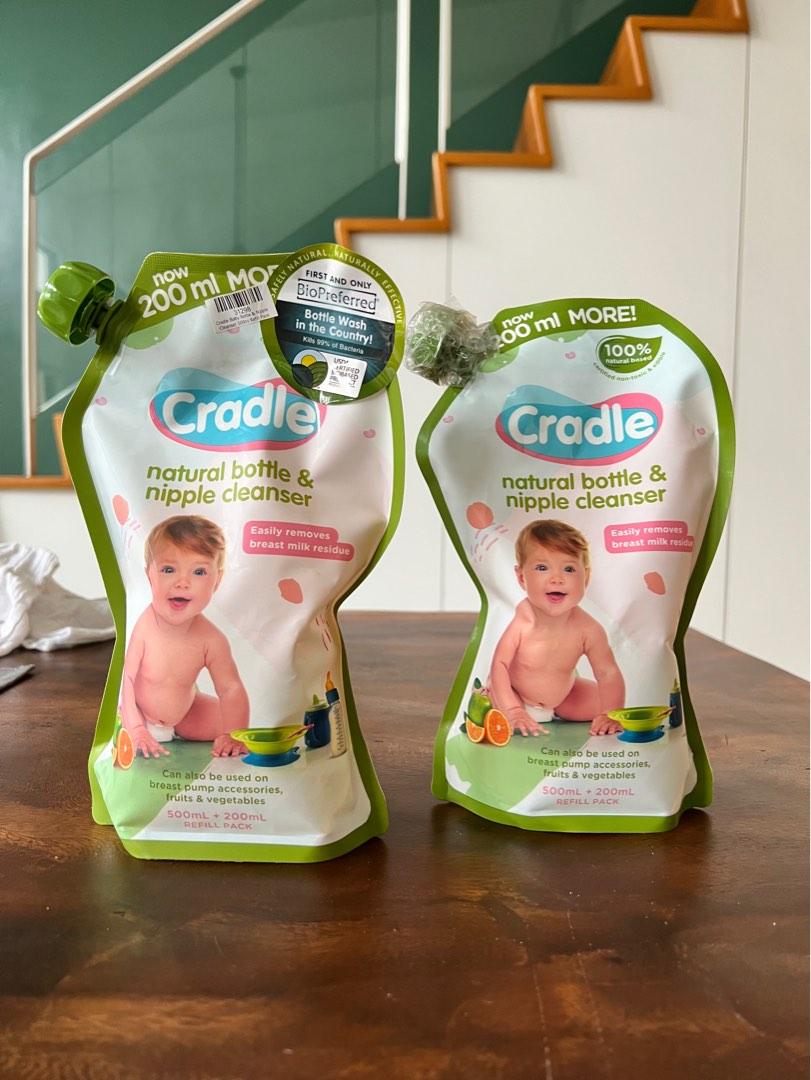 Cradle Natural bottle and nipple cleanser, Babies & Kids, Nursing