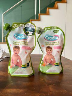 Cradle Natural bottle and nipple cleanser